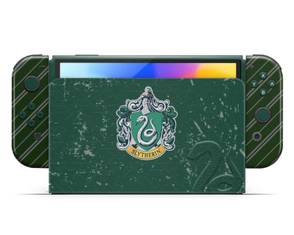 Harry Potter Slytherin Nintendo Switch OLED Skin