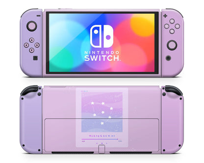 BTS Mikrokosmos Nintendo Switch OLED Skin