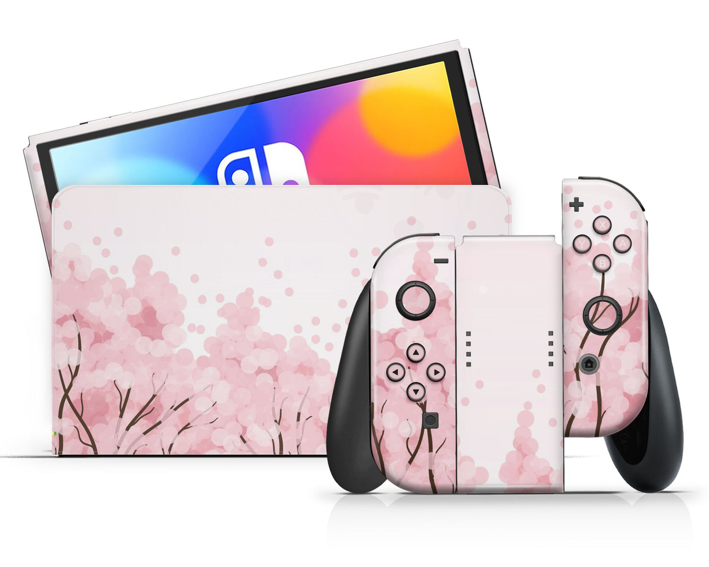 Cherry Blossom Tree Nintendo Switch OLED Skin