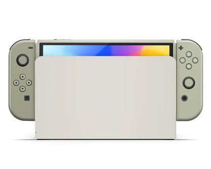 Cosy Matcha Green Nintendo Switch OLED Skin