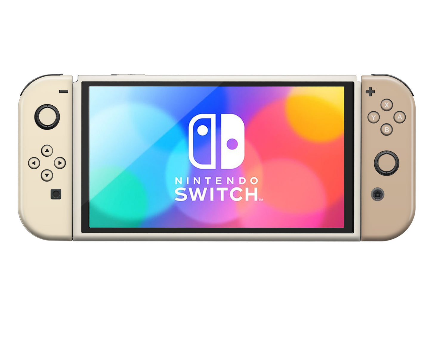 Creme Caramel Nintendo Switch OLED Skin