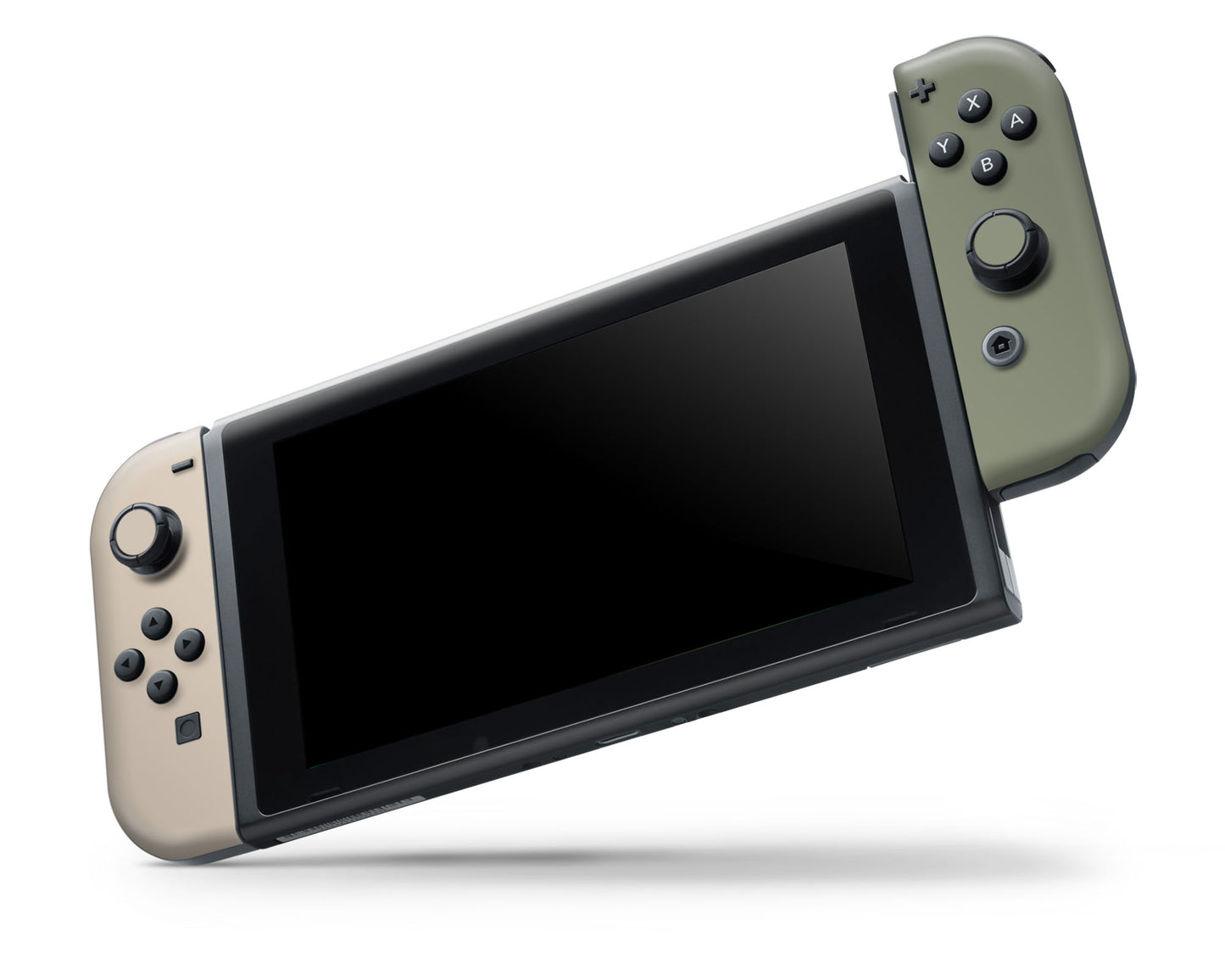 Two Tone Wild Sage Green Cream Nintendo Switch OLED Skin